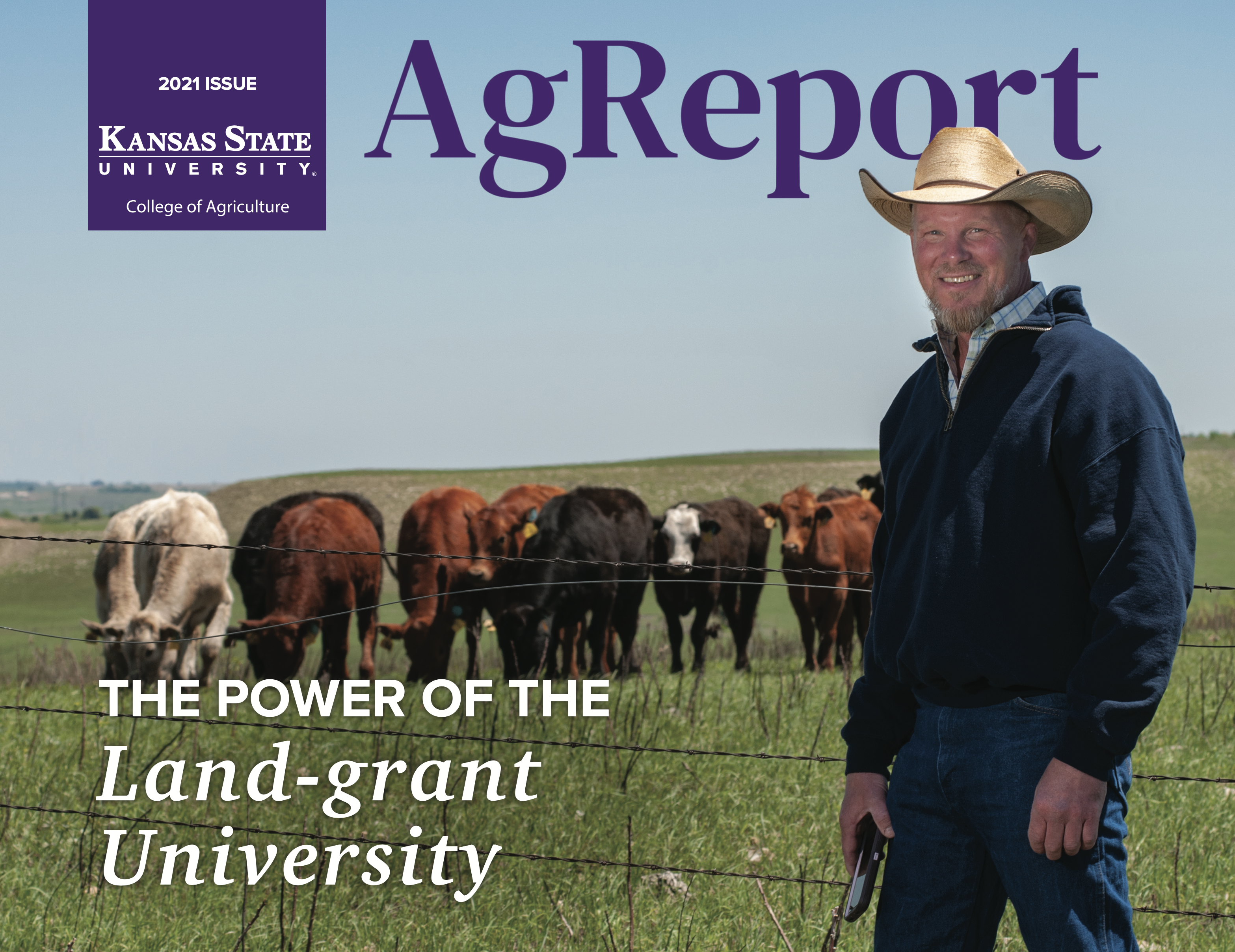 Cover of Fall 2021 AgReport