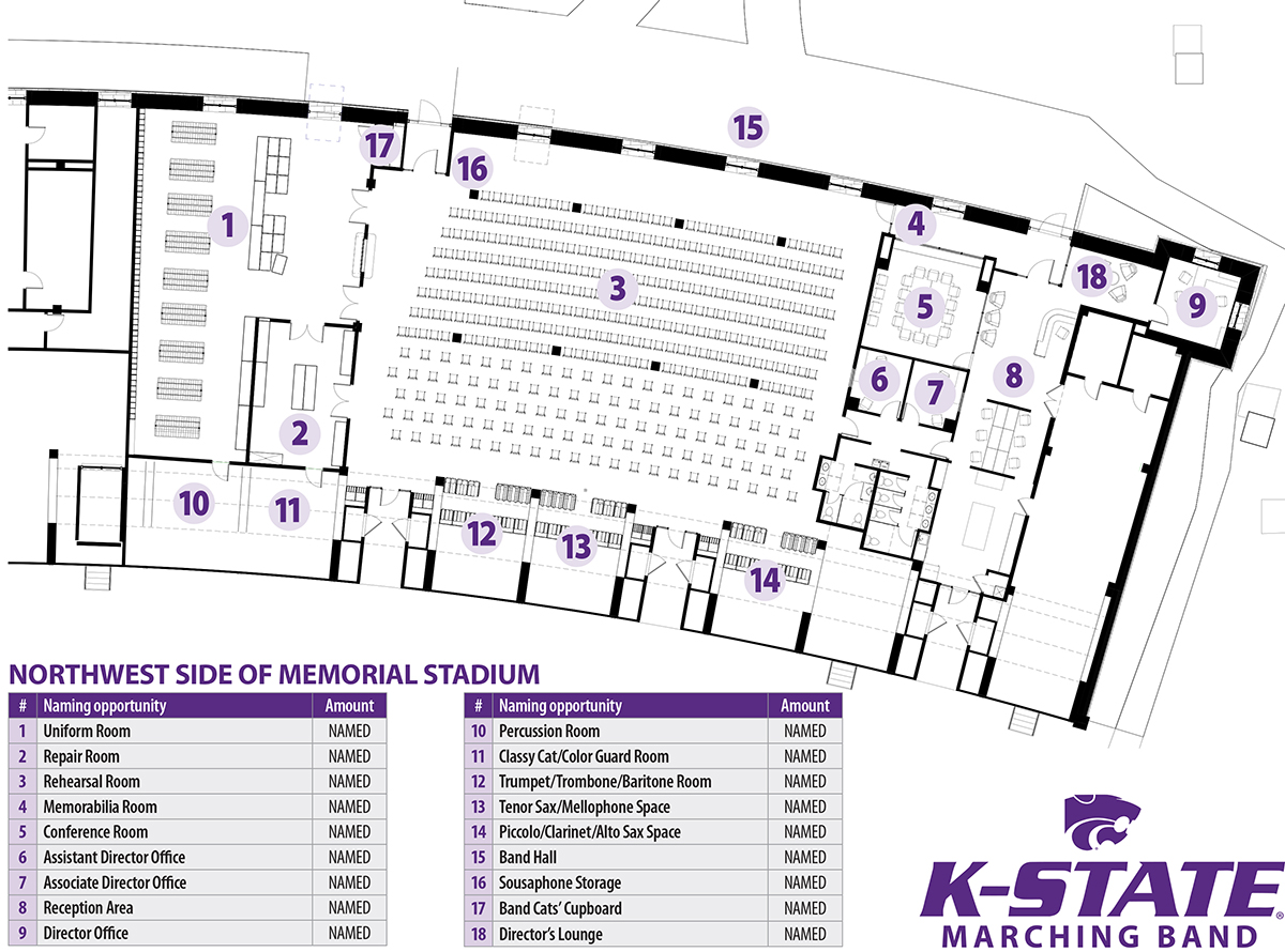 Band Facility Floor Plan