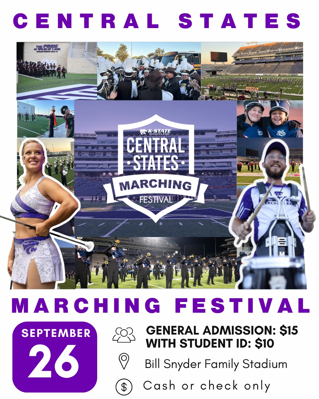 Ad for Central States Marching Central