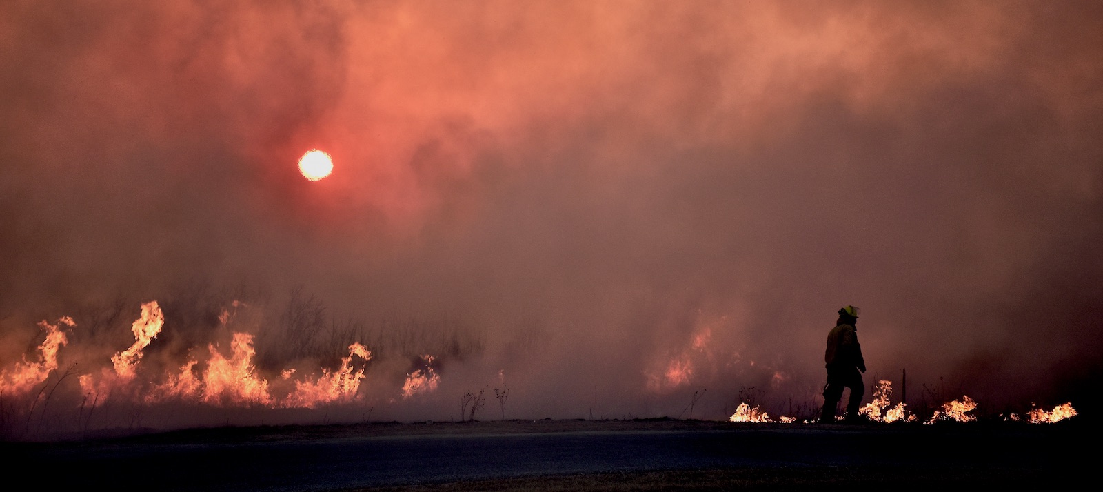 smokey sunset