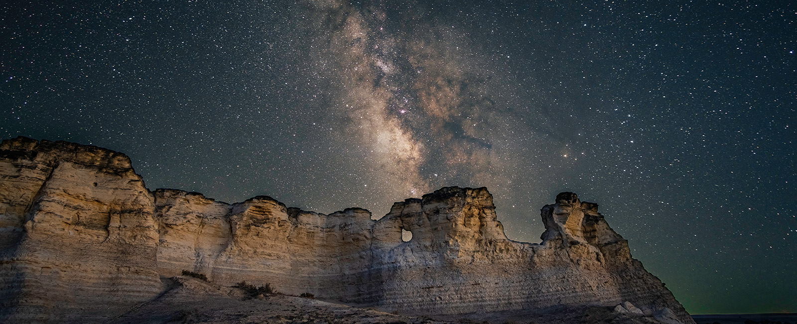 Monument rocks in Kansas