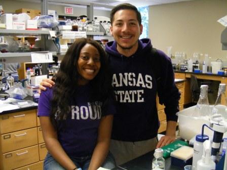 jamilah and alex in lab