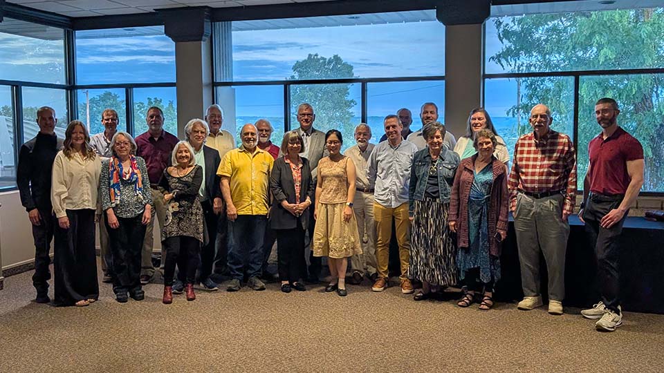 Guests at BMB retirement dinner
