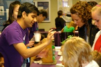 Prashant showing off his biochemisty magic