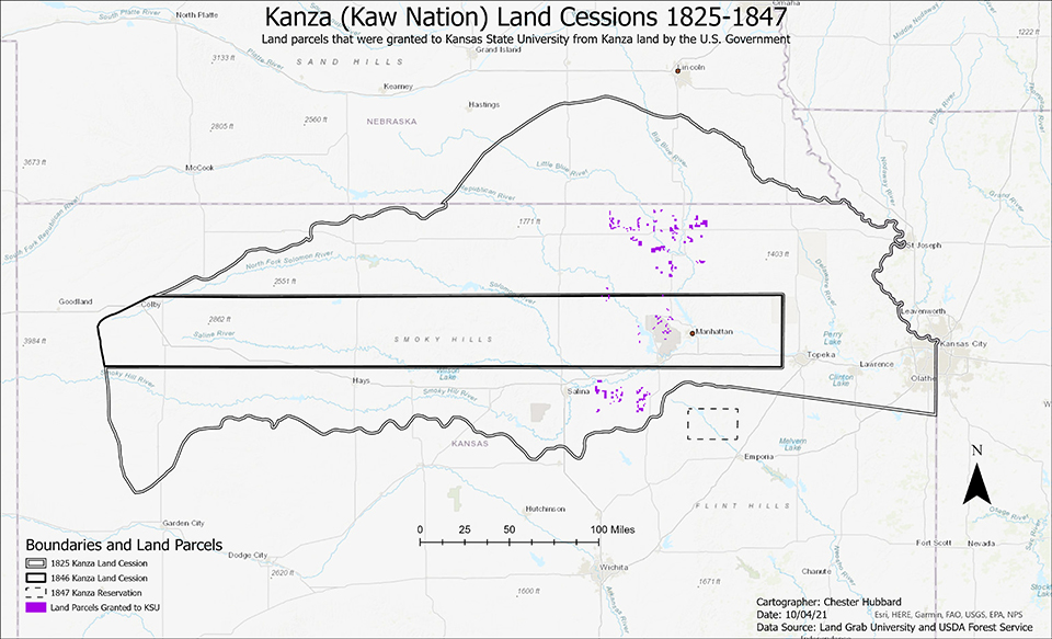 Kaw Map