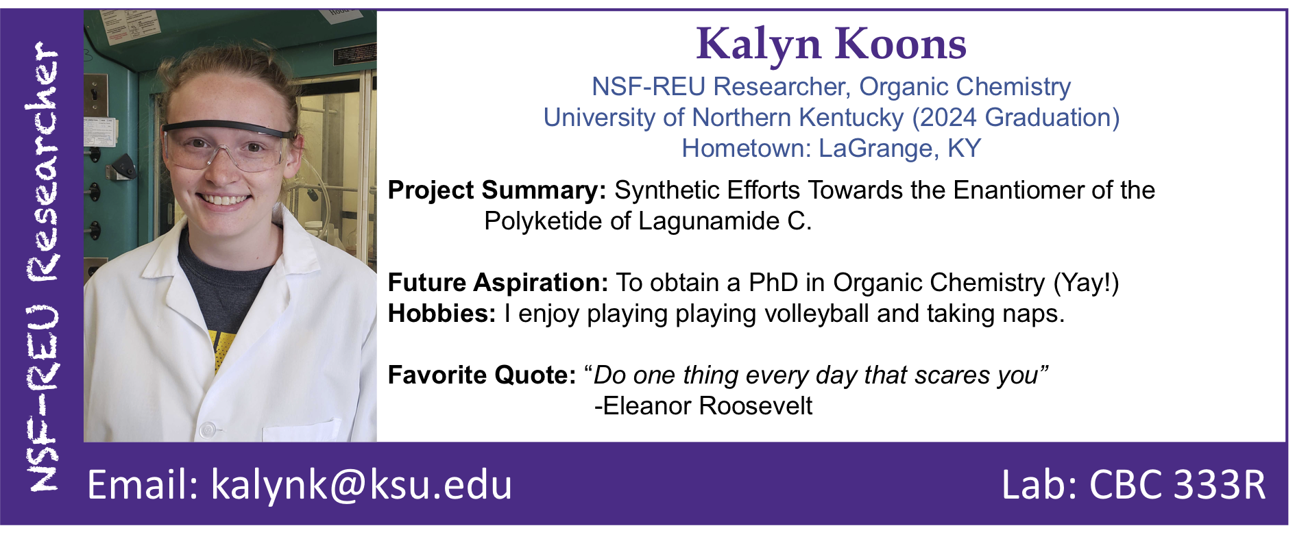 Kalyn Koons Visiting Researcher