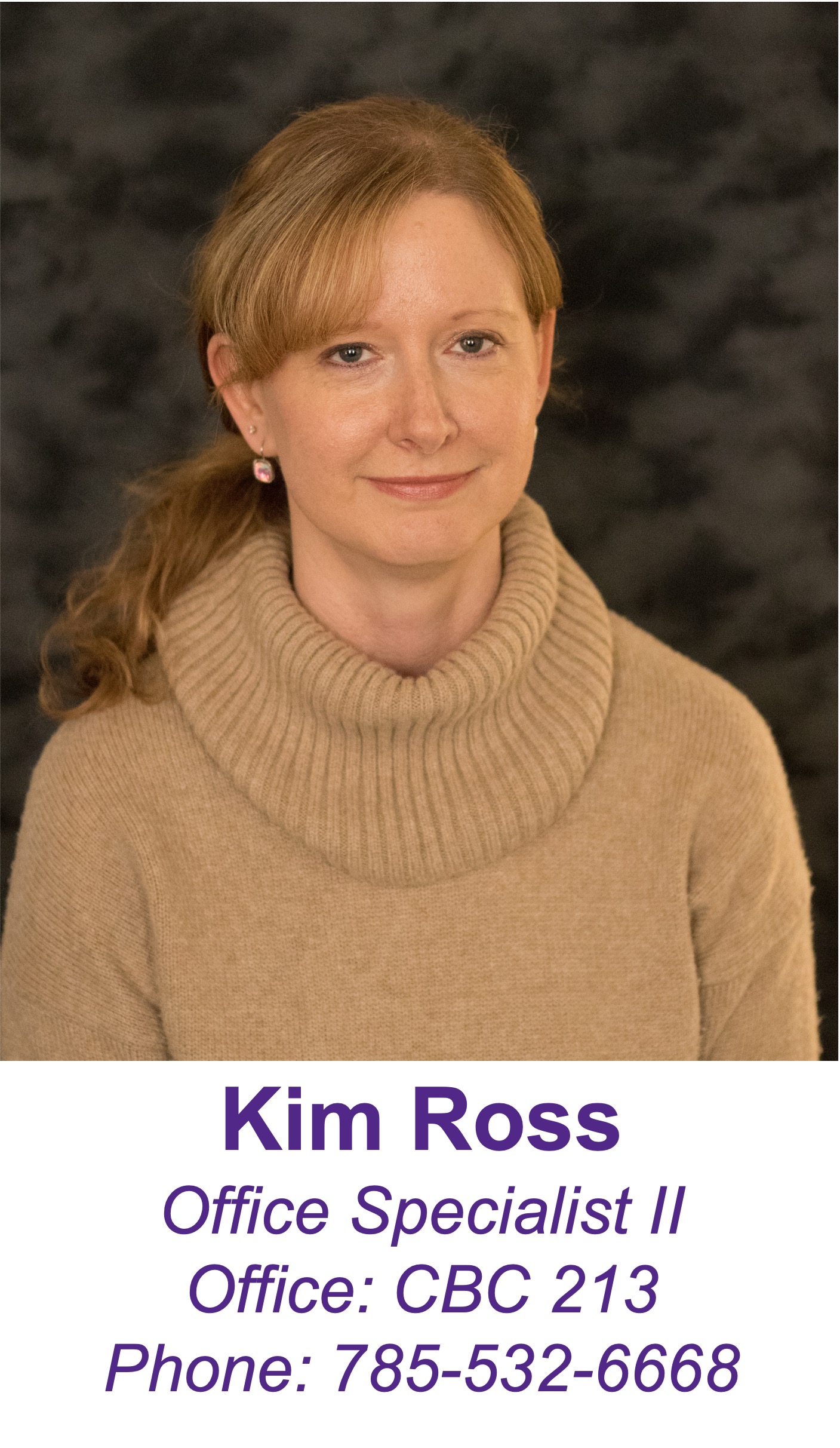 Mrs. Kim Ross