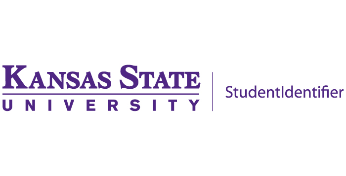 Kansas State University uniform signature horizontal