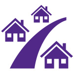 icon of three houses
