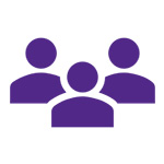 Icon of three people