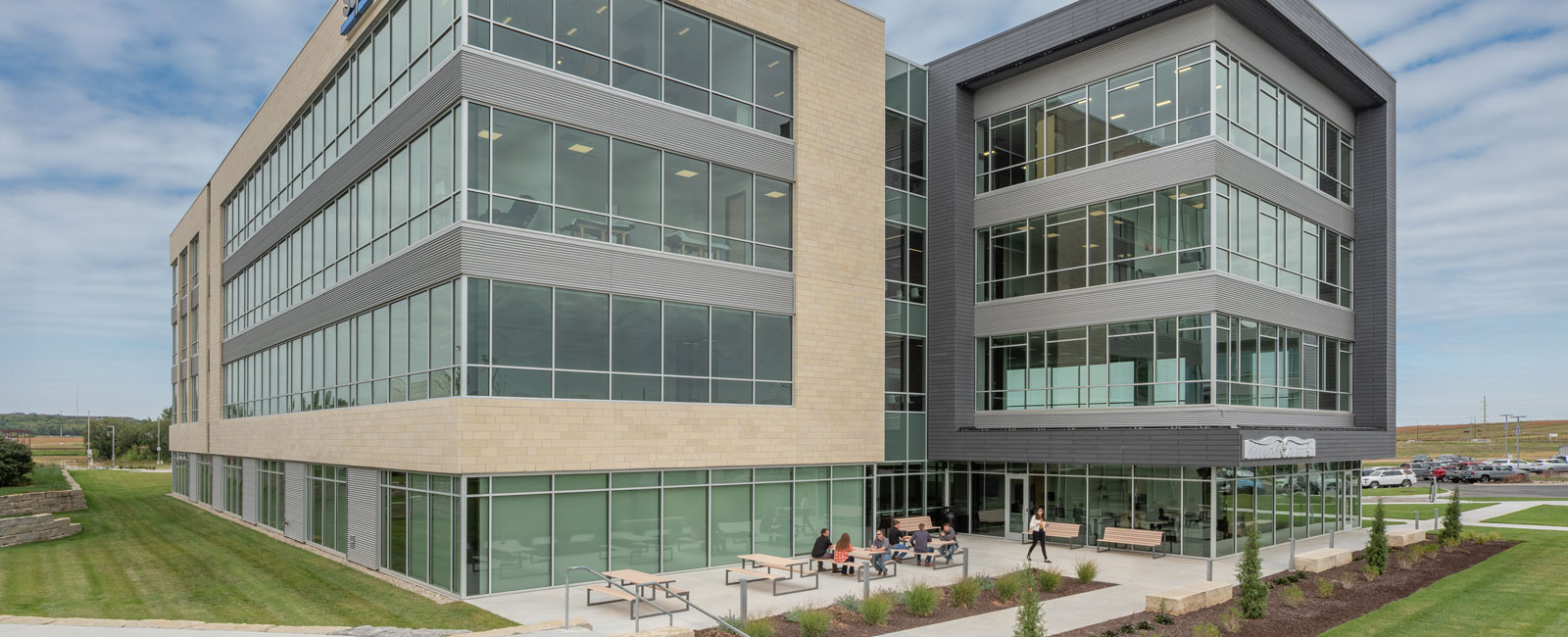 This image shows a building at the Edge District.