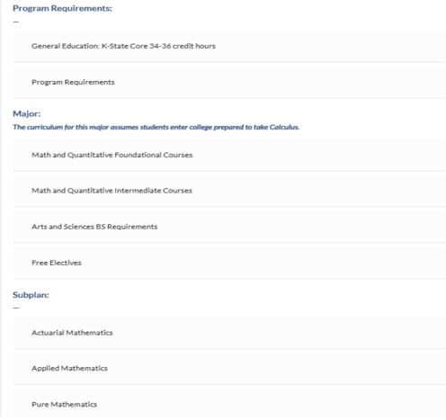 Screenshot/Image of and example of Programs with Subplans and how that looks in the section in the form Screenshot/Image of and example of Programs with Subplans and how that looks in the section in the form