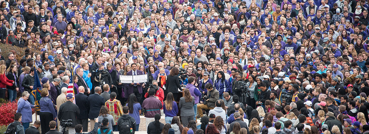 KSUnite gathering on Manhattan campus