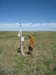 Troy setting up sensor station