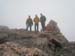 Keith, troy, and Jesse at summit in fog