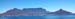 Cape Town with Table mountain and Lions head