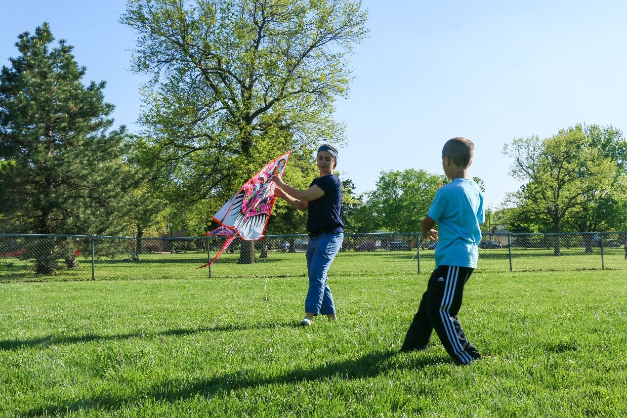 Kite flying