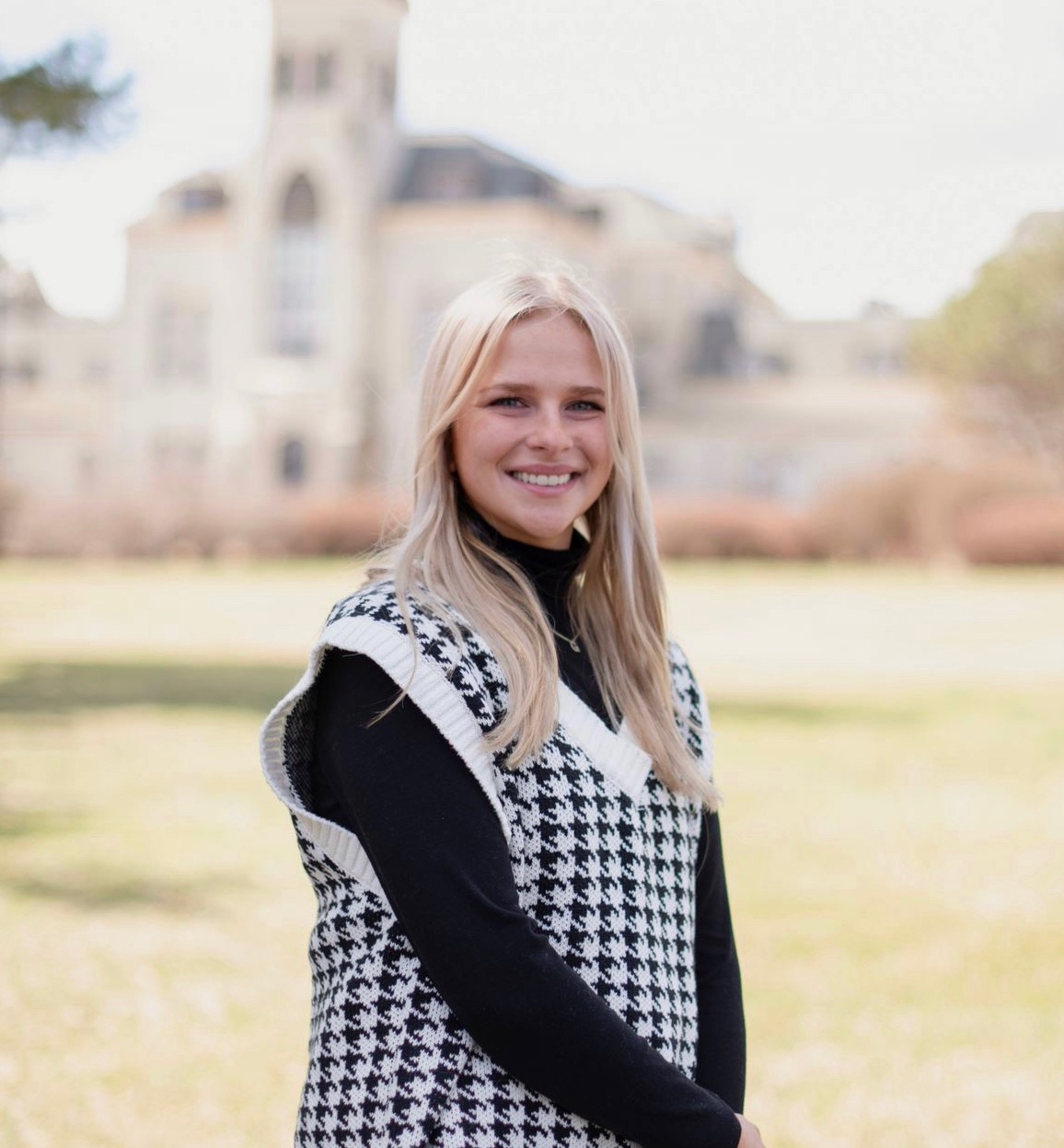 a portrait of Grace Roth