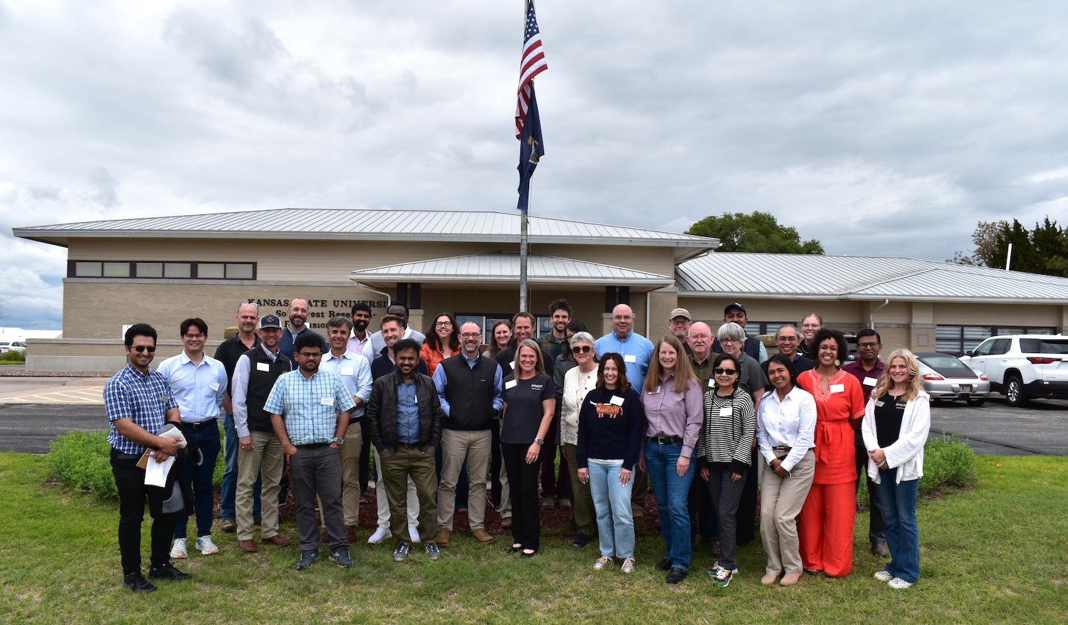 The team gathered in Garden City, Kansas in May 2025 for the first SatRAP annual meeting. 
