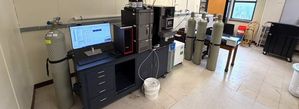 a piece of laboratory equipment at the WQL