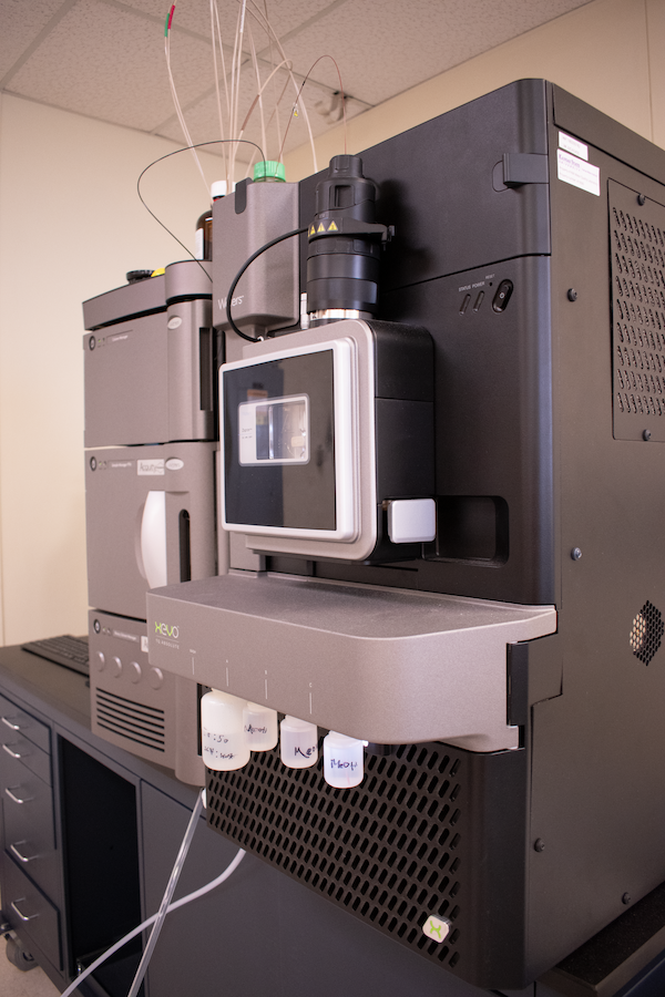a piece of research equipment at the WQL