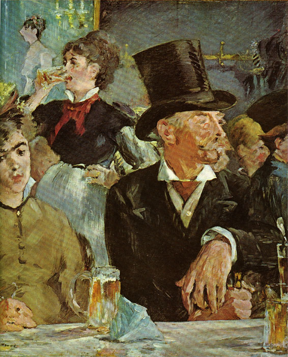 Manet, "The Cafe Concert" (1878)