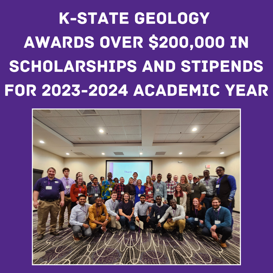 2023-2024 Geology Scholarship Awards