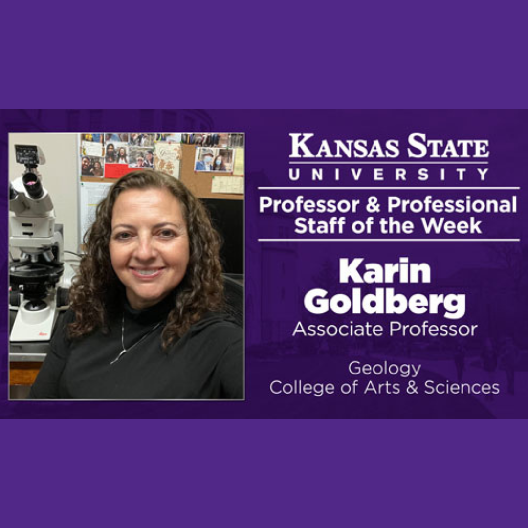 Dr. Karin Goldberg - A&S Prof of the Week