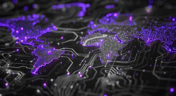 Purple Map Highlight box