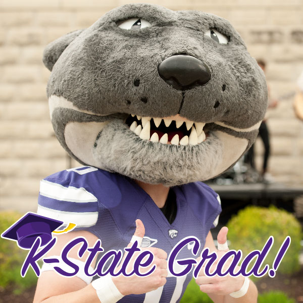 K-State graduation Facebook profile frame