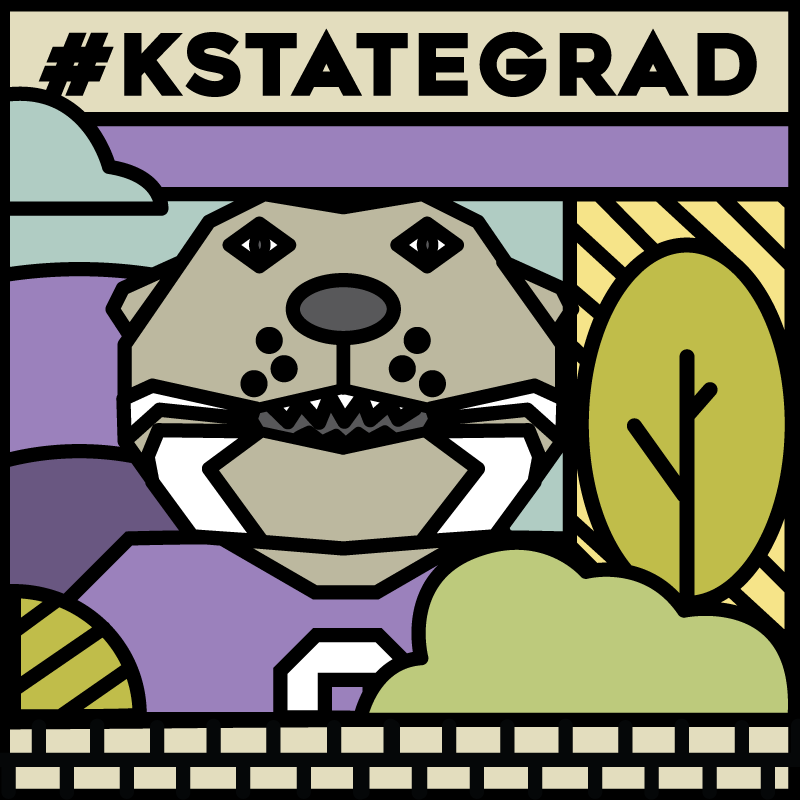 K-StateGrad downloadable Instagram image