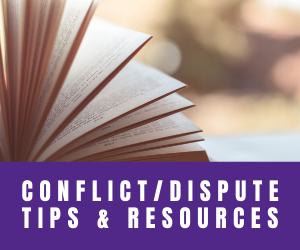Conflict Tips and Resources