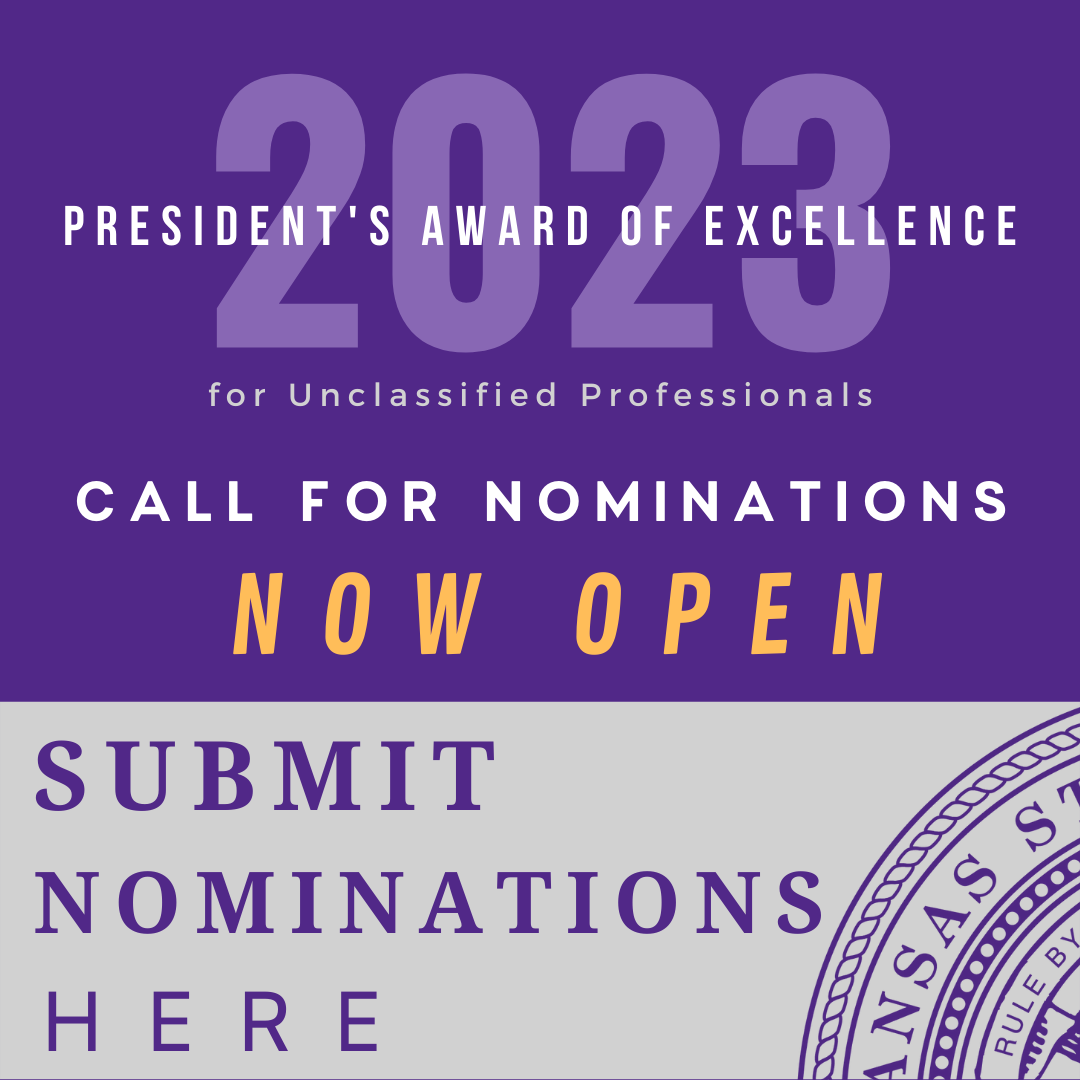 President's Award of Excellence Submit Nom