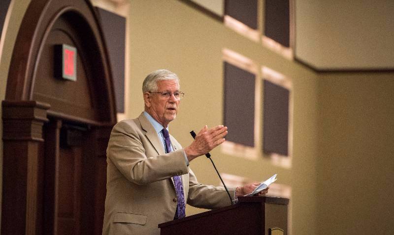 President Myers at New Faculty and Unclassified Staff Orientation