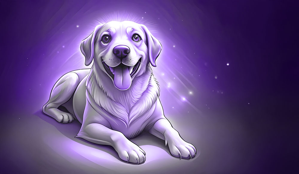 cartoon image of a dog