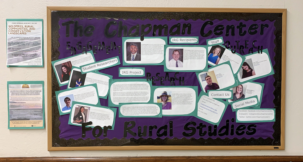 Chapman Center for Rural Studies Kansas State University
