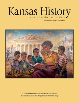 Kansas History Summer 2022 cover