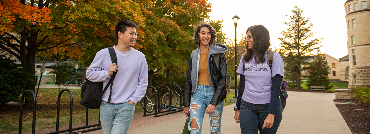 Kansas State University in the fall