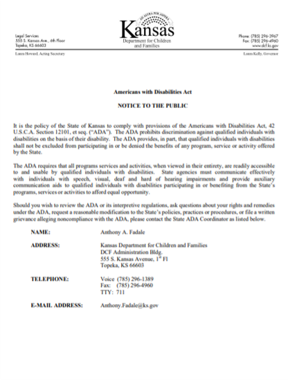 ADA notice to public image (pdf below)