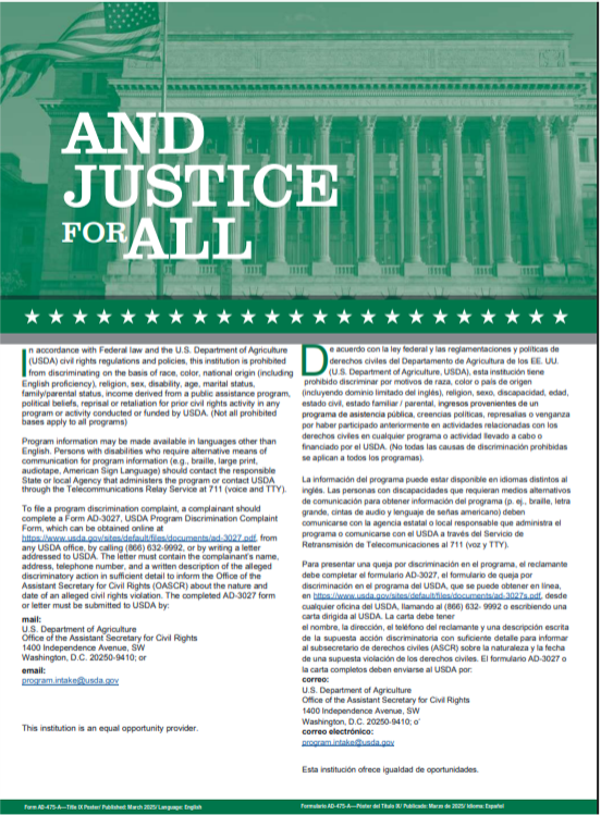 USDA poster image (pdf below)