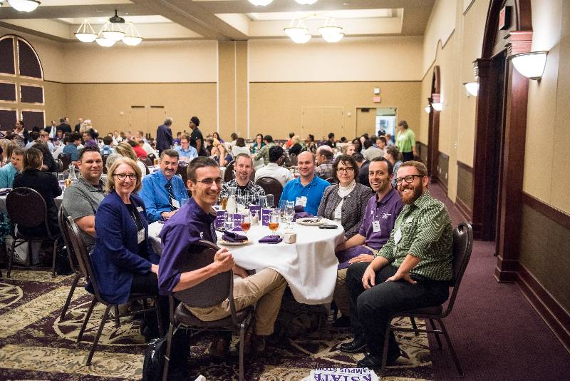 Staff at the President's luncheon