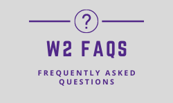 W2 FAQs