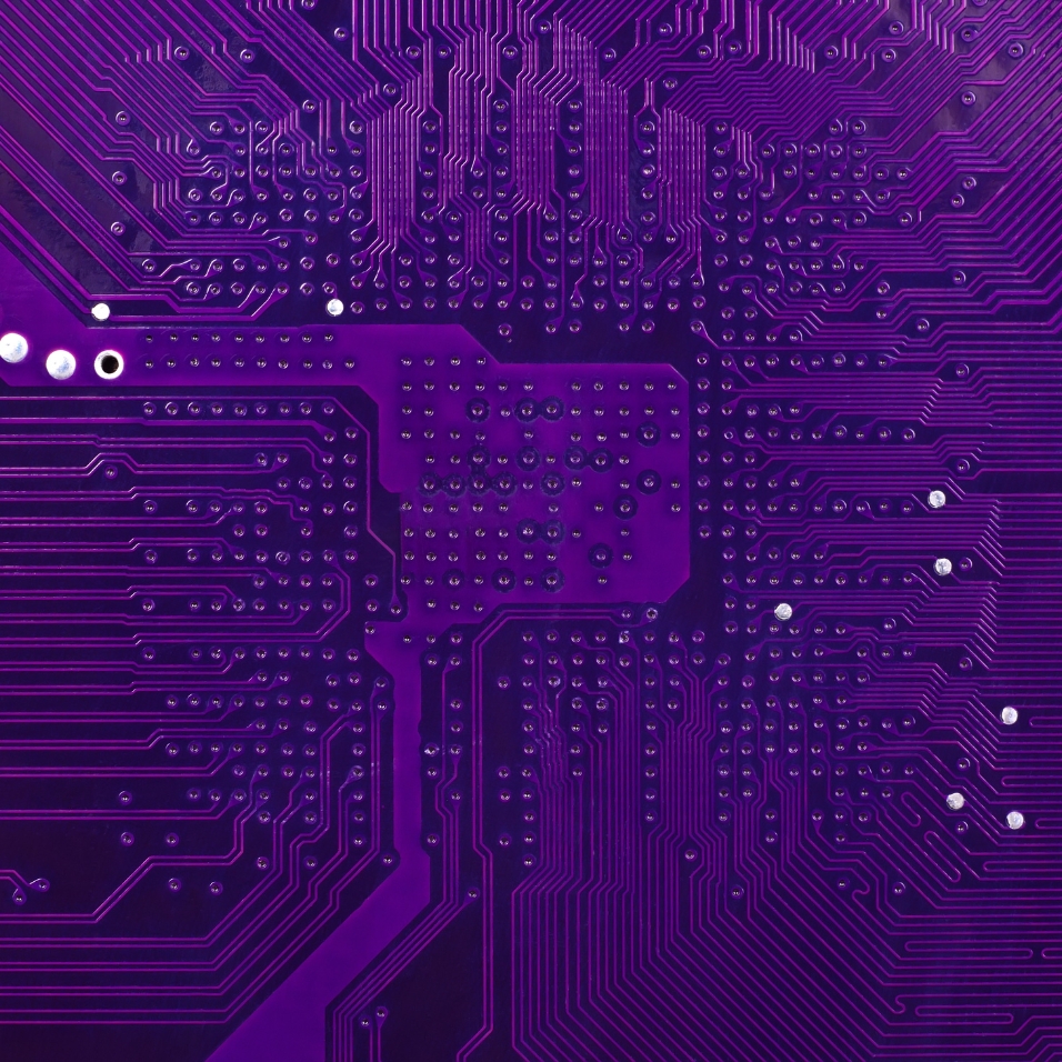 A purple tech photo