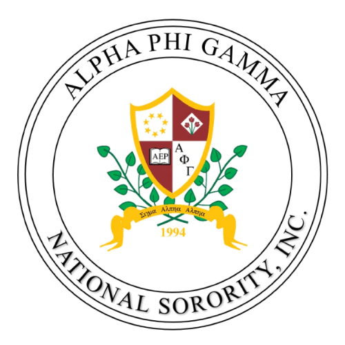 Alpha Phi Gamma logo