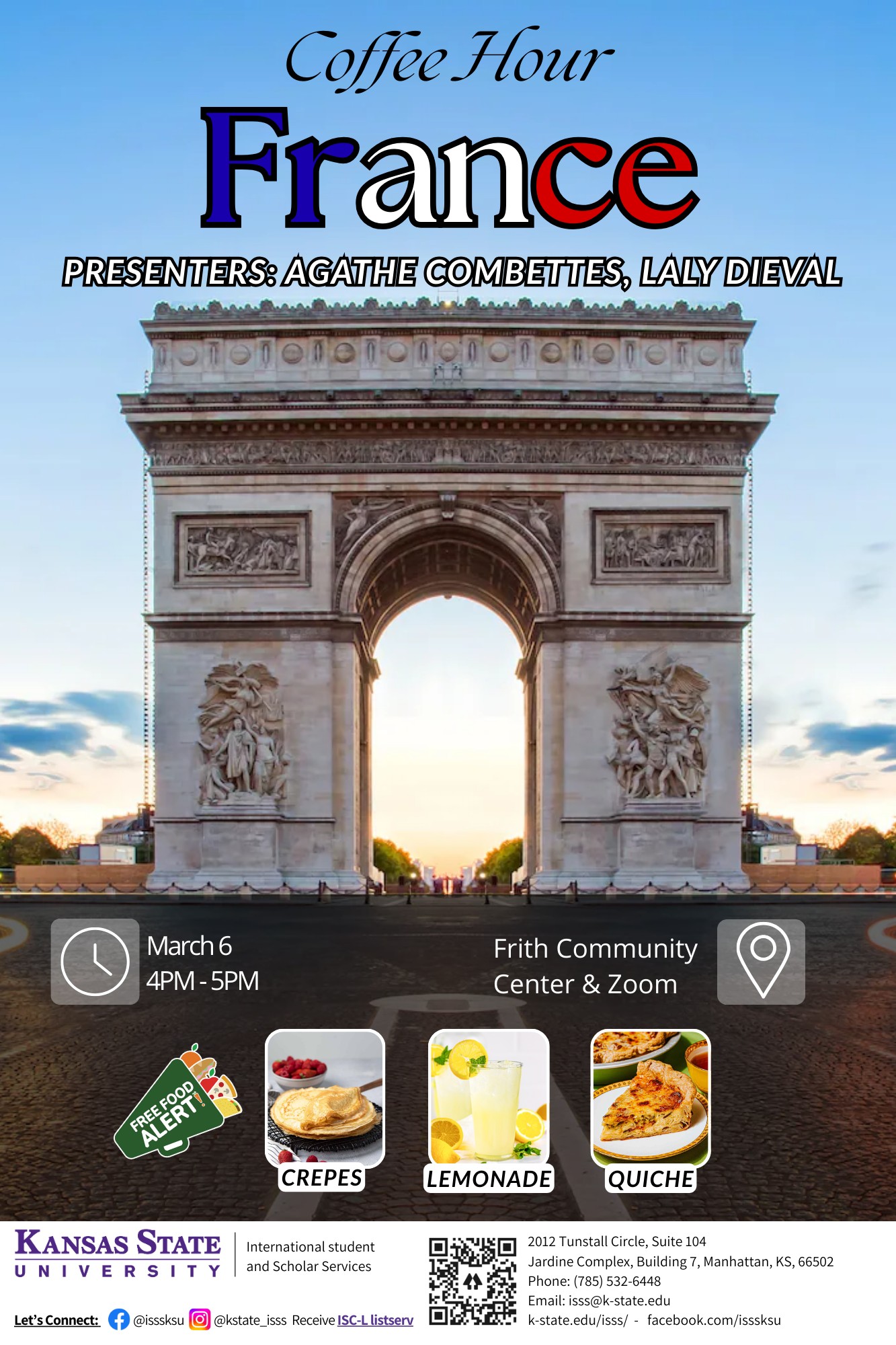 France Coffee Hour poster SP26