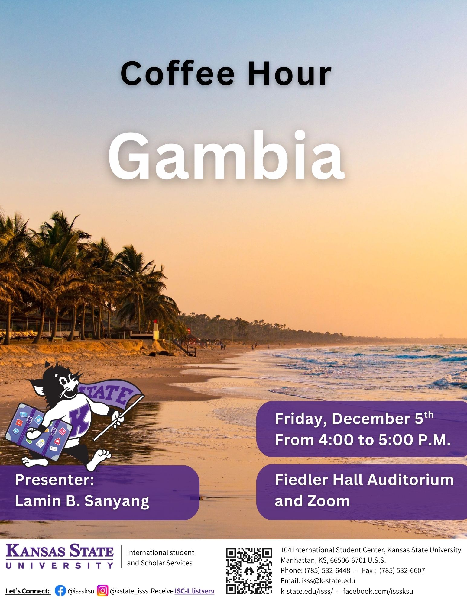 Gambia Coffee Hour Flyer Gambia Coffee Hour Flyer