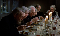 Dining scene from the movie