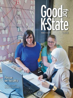 Good for K-State is published for the thousands of alumni and friends who advance K-State through philanthropy and is also available online for everyone to enjoy. 