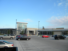 The south lot of the Recreation Complex.