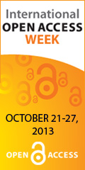 Open Access Week 2013 logo